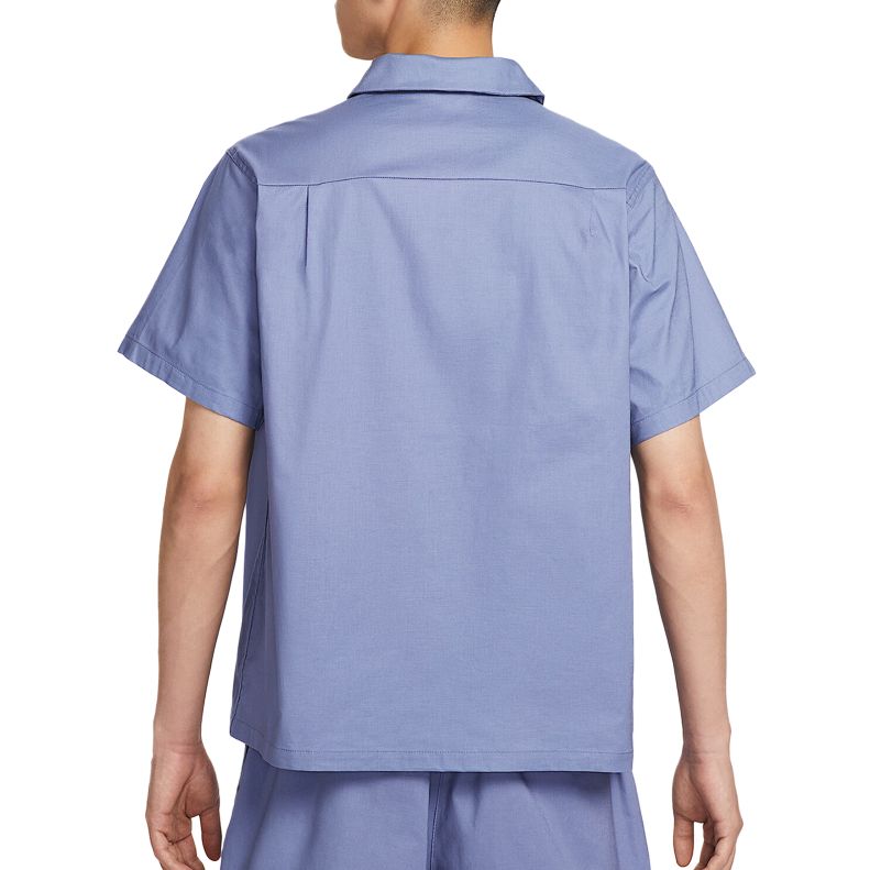 Nike Рубашки Мужские Синие Лацканы Умеренные Другие IH8663-499