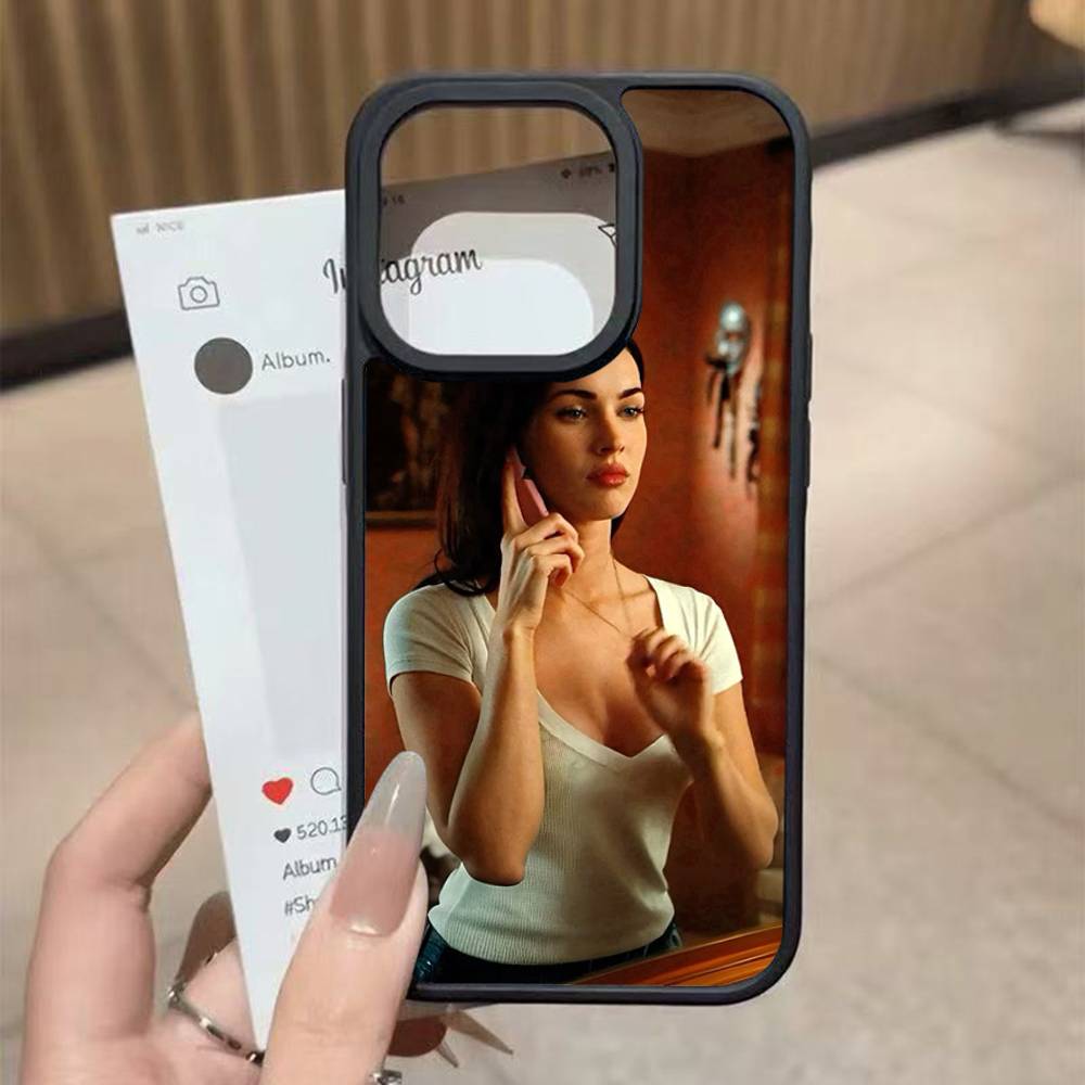Чехол для телефона Jennifer's Body Меган Фокс Черный Силиконовый Жесткий Пластик Для Iphone 17 Air 16 15 14 13 12 11 Pro Max PC+TPU Чехол