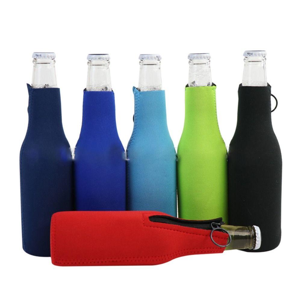Insulation Beer Bottle Cover with Ring-pull Cup Sleeve High Quality Cup Pouch Party