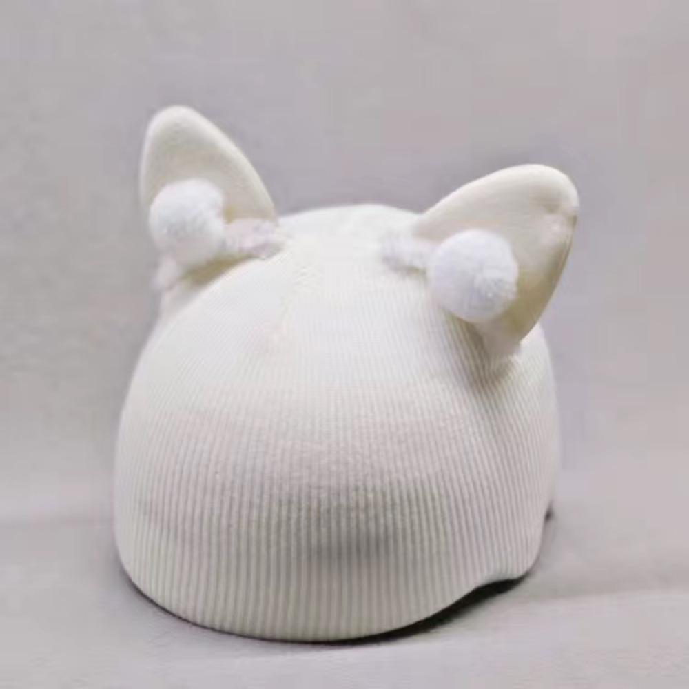 Ski Helmet Hat Cover Cute Cartoon Cat Ears Baby Same Single and Double Board Battery Helmet Cover Unisex