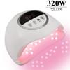 320 Вт УФ-светодиодная лампа для ногтей 10S, быстросохнущая лампа для сушки гель-лака для ногтей, домашний салон, автоматическое инфракрасное сенсорное устройство для маникюра