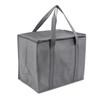 Insulated Thermal Tote Bag 35L Large Capacity Cooler Tote Zipper Opening Wide Strap Food Storage Bag for Beach Fishing Hiking