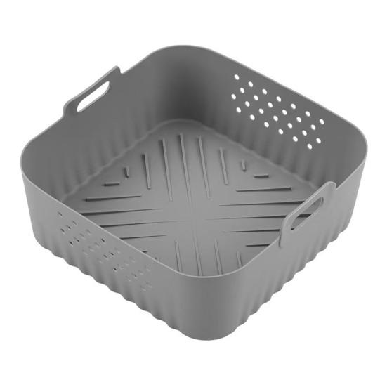 Универсальный силиконовый вкладыш для аэрофритюрницы, многоразовый антипригарный коврик для Ninja, безопасный для посудомоечной машины, аксессуар для аэрофритюрницы