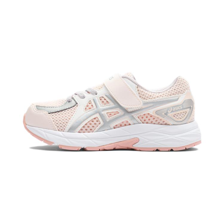 Asics Running Kids Lightweight Comfortable Stability Outdoor Sports Breathable Low-Top Running Shoes Kids Sneaker Pink 1014A329-700