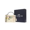 Coach Basquiat Collaboration Kay 20 Graffiti Print Leather Box Bag Women handbags Wheat C5655-IMOQY