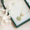 Bead Longevity Lock   Necklace Korean Style Jewelry Female Necklace Clavicle Chain