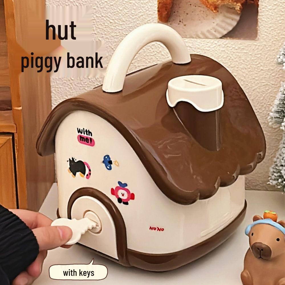 Large Capacity Cute Cartoon Piggy Bank for Children and Adults