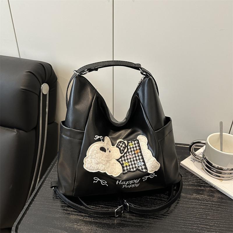 Женский рюкзак премиум-класса с текстурой, новый модный рюкзак через плечо, большая вместимость, многофункциональный рюкзак-мессенджер