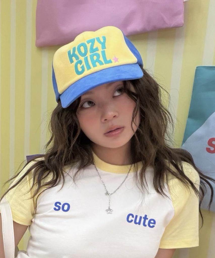 Кепка Kikoji Cozy Girl Синяя