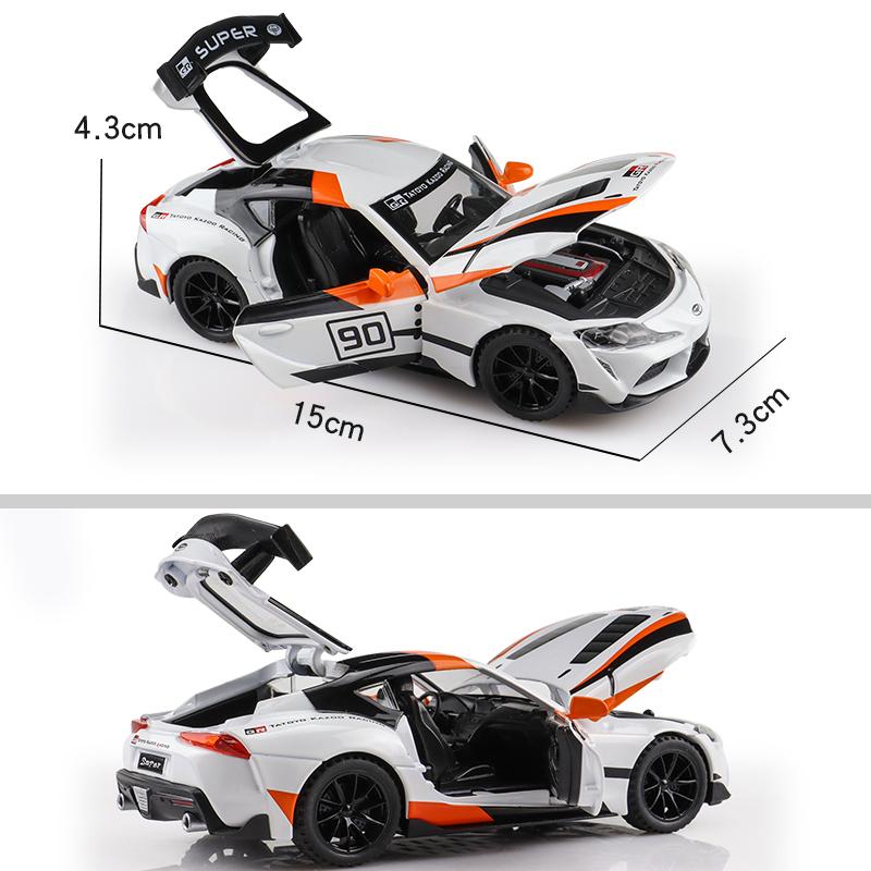 Porsche 911 GT3 RSR Match Version Моделирование Литые игрушечные машинки Звуки и свет Инерционный автомобиль 1:32 Сплавная Модель Суперкара