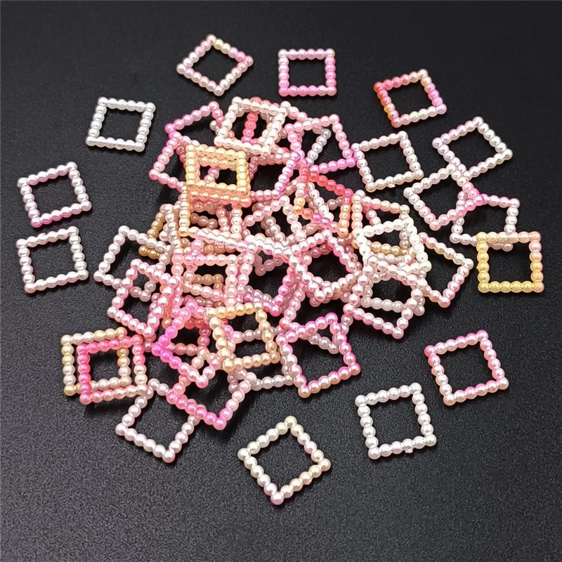 Fashion Cream Glue for Earrings DIY Handmade Materials ABS Patches Hollow Necklaces Jewelry Marking Double Color