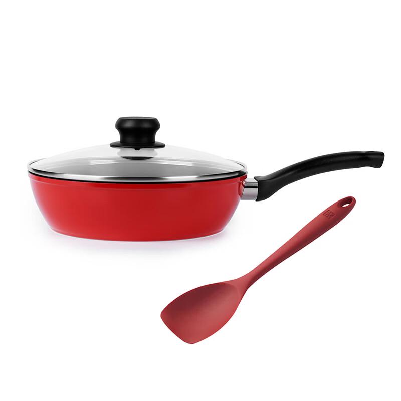 Zwilling 28cm Non-stick Pan & Silicone Spatula Set