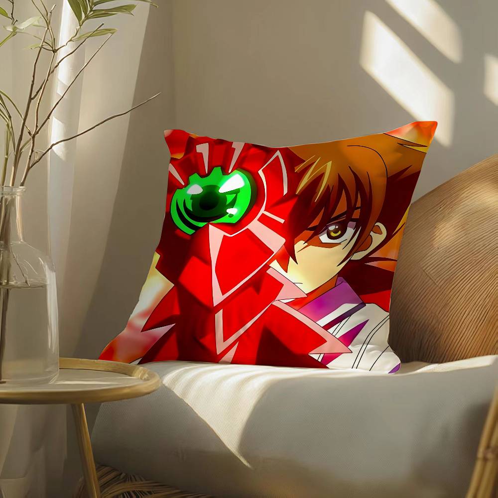 Аниме Мультфильм High School DxD-Красивая наволочка Шелковистая элегантная Комфорт Диван-кровать Невидимая молния Пляжная наволочка