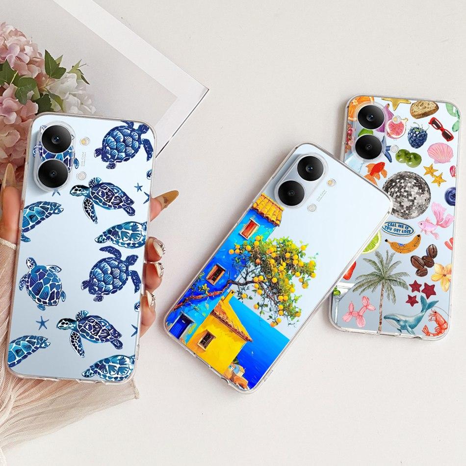 Для Xiaomi Redmi Turbo 5 Max 2026 Новый Простой Стиль Чехол Для Телефона Для Redmi Turbo5 Turbo 5Max Прозрачный ТПУ Мягкий Силиконовый Чехол