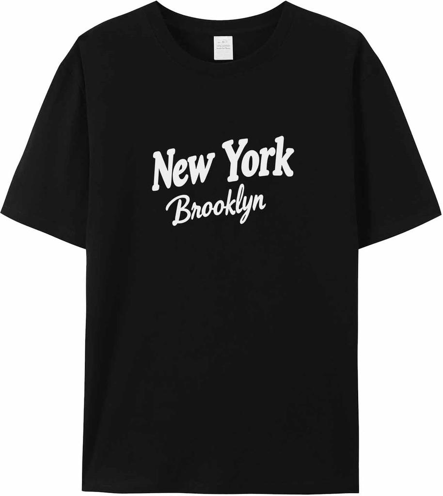 Men's T-Shirt, Street Style Short Sleeve Crewneck Casual Tee Shirts