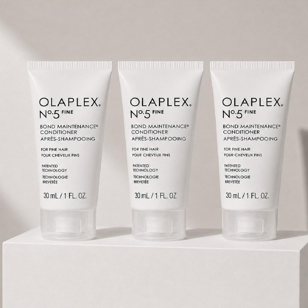 OLAPLEX NO.5F Conditioner - Elasticity, Volume, Hair Strengthening Intensive Care Home Salon 3 pcs 30ml