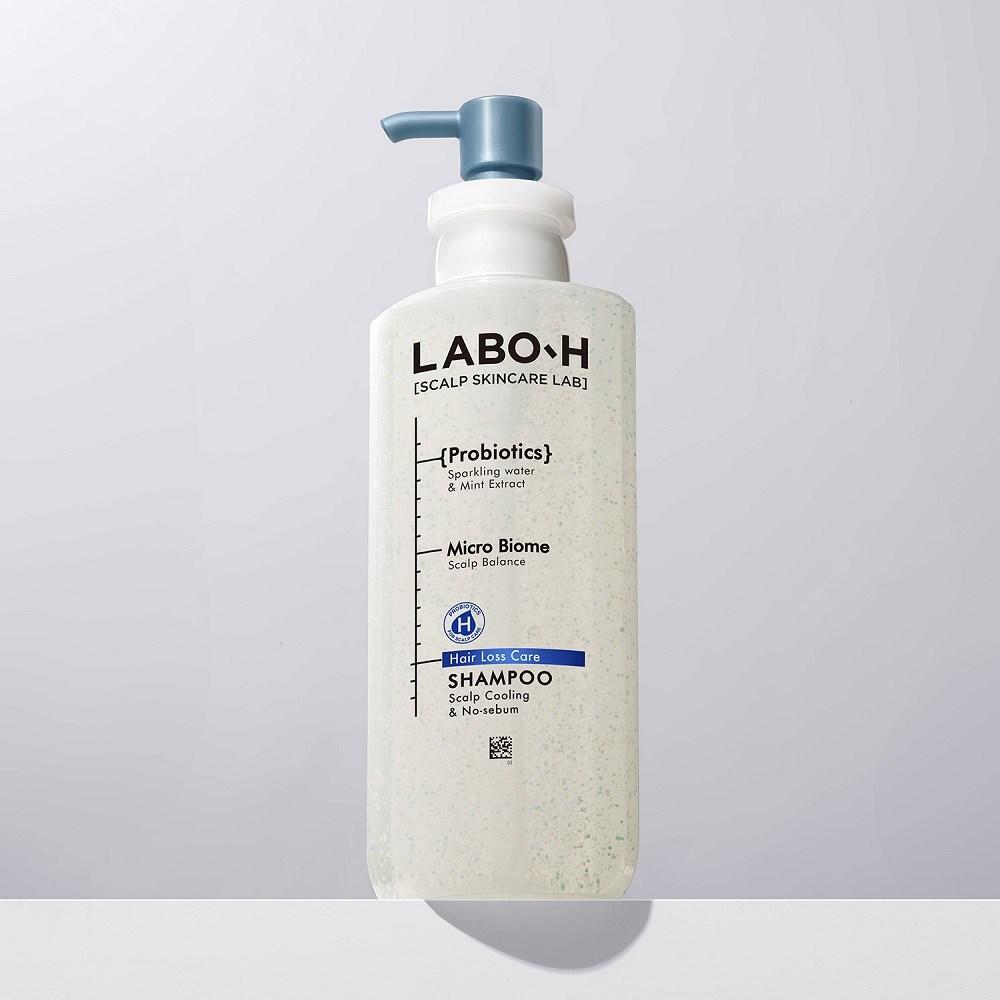 LaboH Функциональный шампунь «Охлаждение кожи головы и отсутствие кожного сала», 1 шт., 400 мл