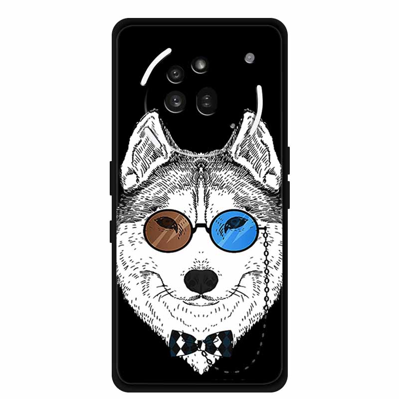 Чехол из ТПУ для Nothing Phone 3A Pro Чехол 3 A Pro Funda Мягкая Черная Силиконовая Задняя Крышка Для Nothing Phone3A Pro Чехлы Coque Мультяшный