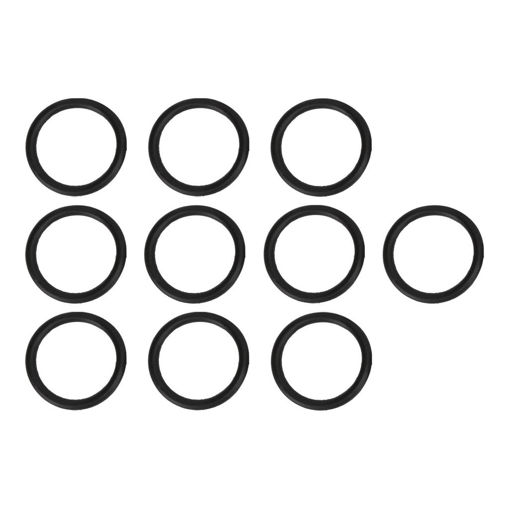 10 Pcs Car Bumper Fender Quick Release Fastener Rubber O-Ring Gasket