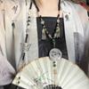 Элегантное колье в китайском стиле, изысканное ожерелье Cheongsam, ретро-ожерелья Hanfu, ювелирные изделия