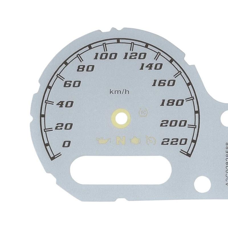 KMH Gauges Motorcycle Counter Dials Face for Harley Street Glide Electra Glide Speedometer