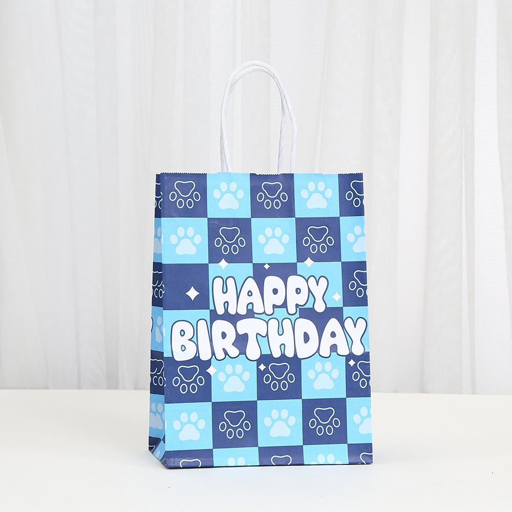 StoBag пакеты для упаковки подарков в виде лапы собаки, пакеты для упаковки happy birthday для сладостей, крафт-пакеты для угощений, принадлежности для вечеринки питомцев, угощения на вечеринку