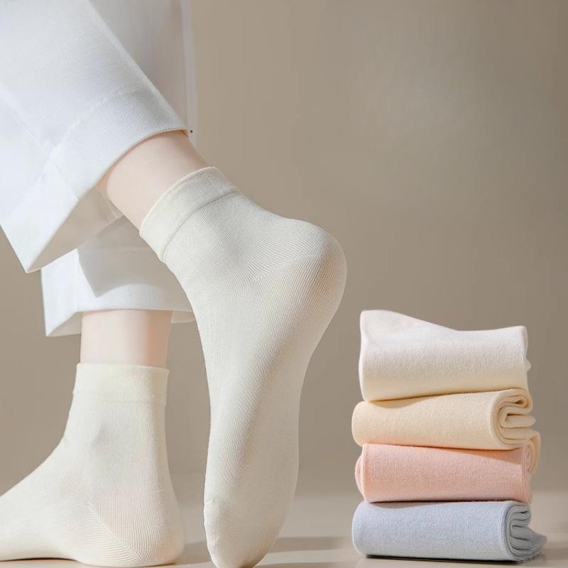 Женские весенне-осенние носки, бесшовные носки, носки до середины икры, спортивные носки, женские дезодорирующие и влагопоглощающие летние носки
