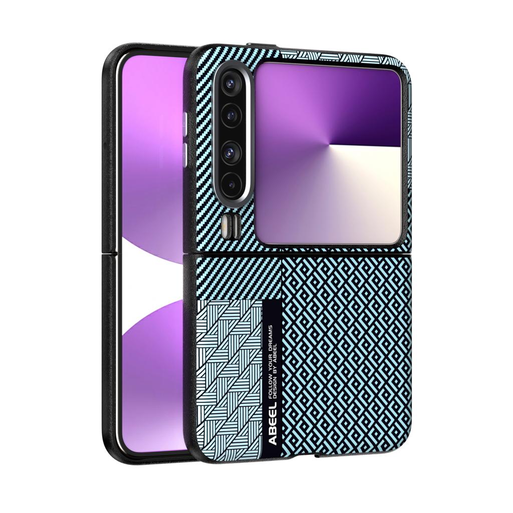 Чехол для Huawei Pura X Роскошный PU Жесткий Углеродное волокно Защитная задняя крышка Чехол для Huawei PuraX Полное покрытие Оболочка телефона