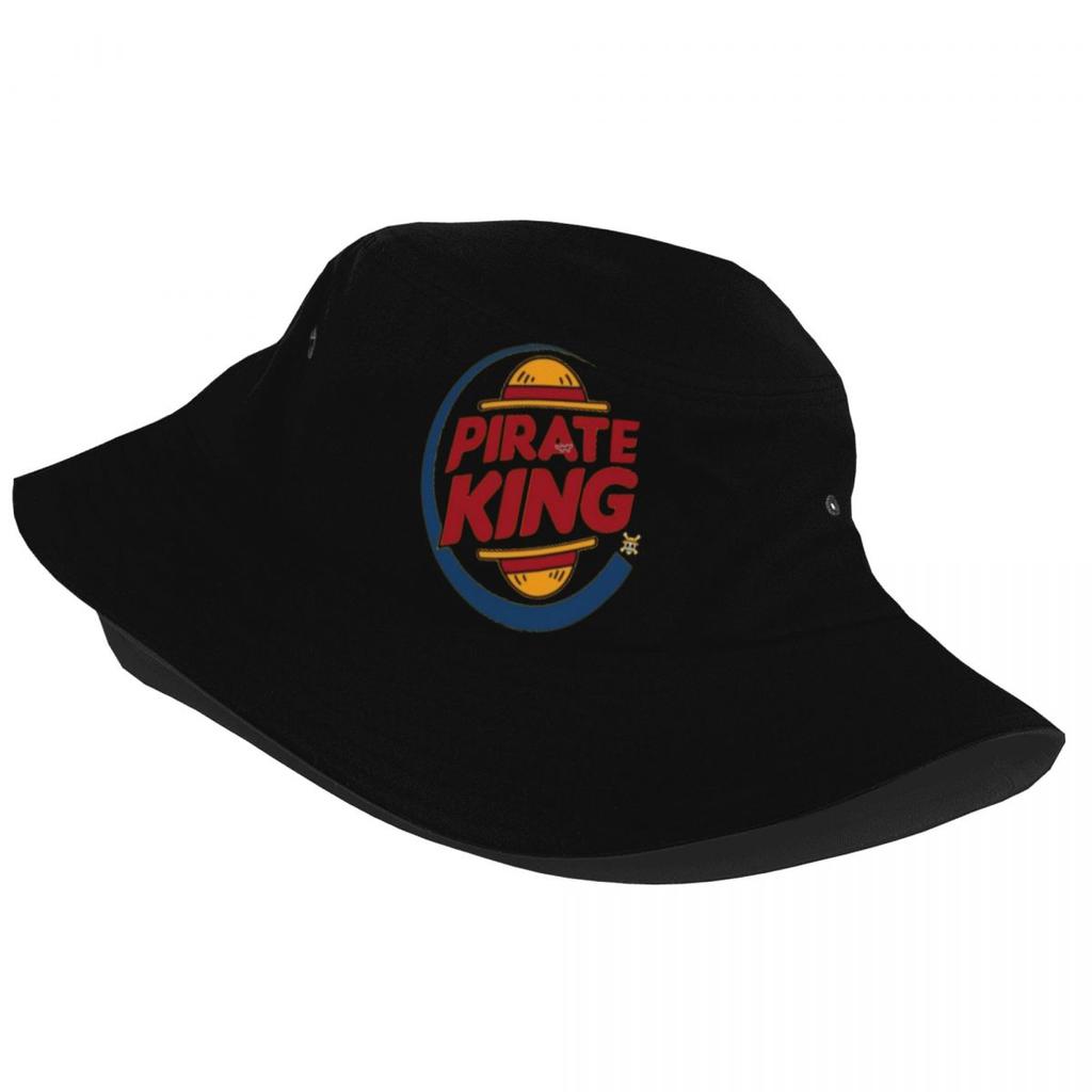 The Pirate King-Luffy Anime Unisex Bucket Hats Personalized Summer Beach Sun Hats