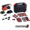 Corded Multi-sander Kit - BLACK+DECKER - KA280K-QS - 220W - 3 Adapters - 17 Abrasives - Case