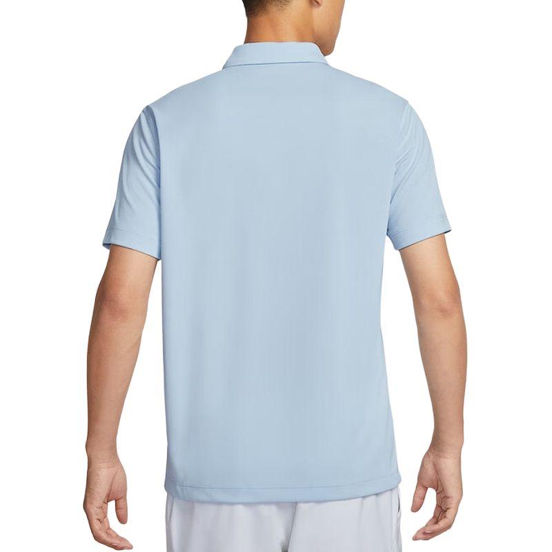 Nike Мужские рубашки-поло Синий воротник-поло Умеренный DH0858-441