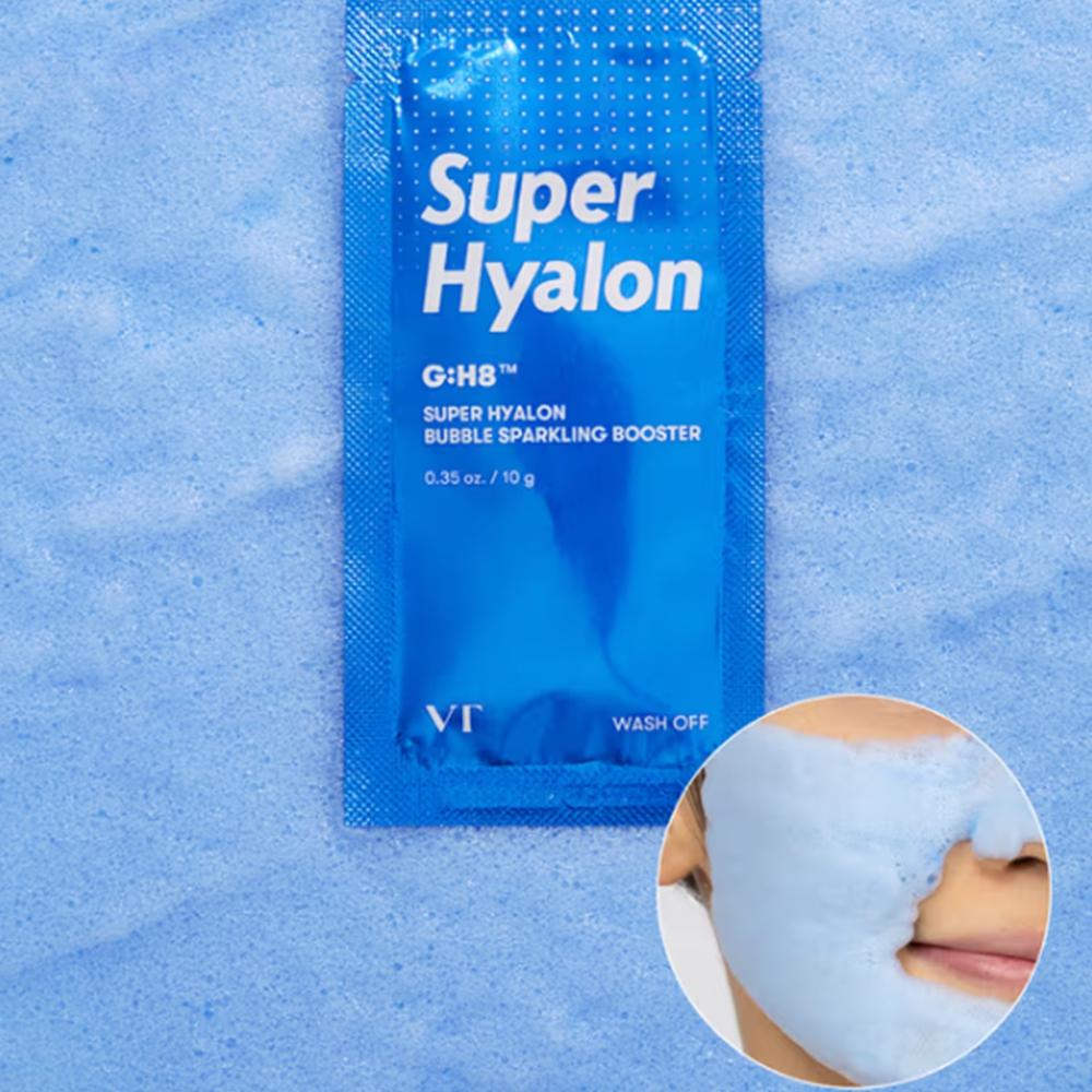 VT Sparkling Booster 10g X 4ea (Super Hyalon Bubble, Cica Bubble, Progloss Bubble)