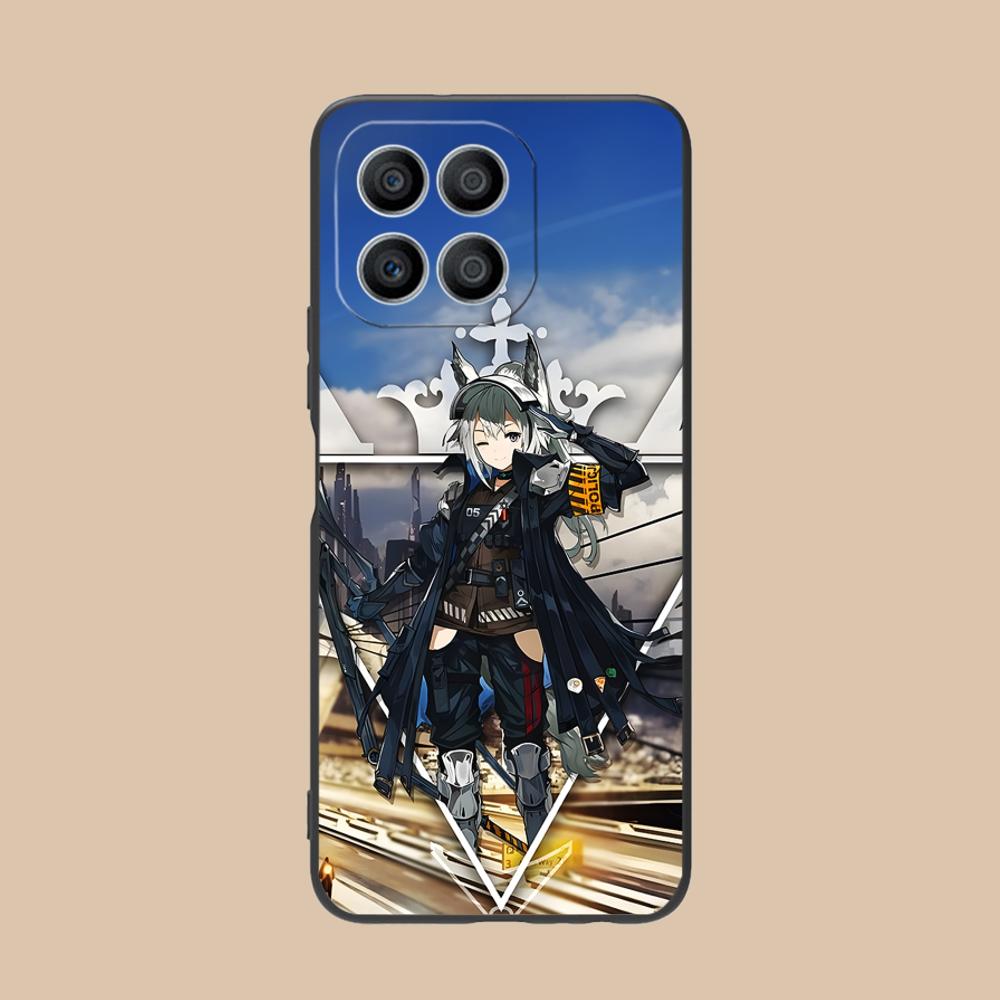 Arknights Grani Matte TPU Mobile Phone Case for Honor 90 80 70 60 50 30 20 10 9 8 7 Pro S SE Lite 5G Colorful Printing Cover