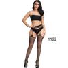 High-End Sexy Lingerie Fishnet Stockings with Non-Slip Garter, Nurse & Stewardess Style