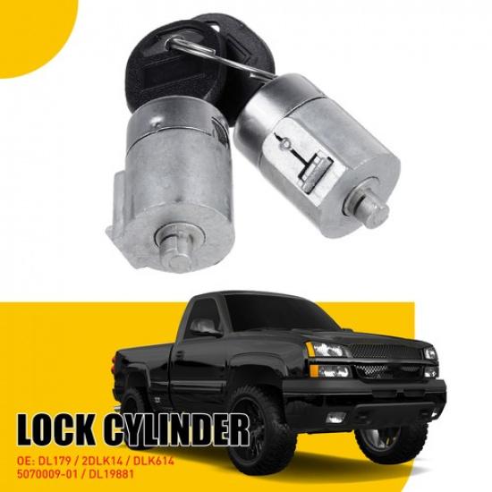 Комплект цилиндров замка двери с 2 ключами для CHEVY GMC TRUCK SUBURBAN EXV 1995-2000