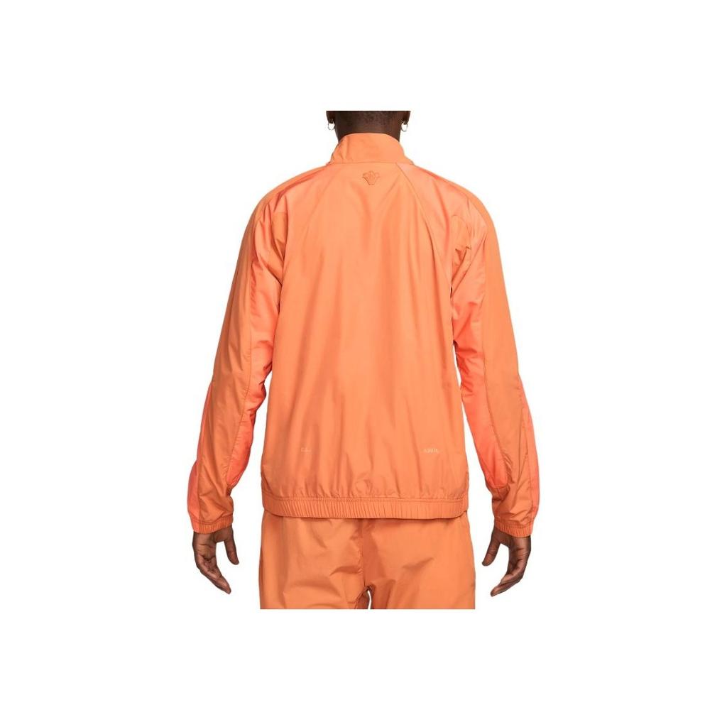 Nike X Nocta Collaboration Fashion Long Sleeve Zipper Comfortable Jacket Unisex Jackets Orange FN7666-808