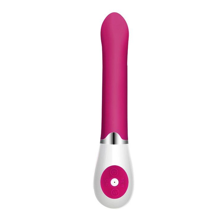 Pink Silicone Classic Vibrator - Pretty Love Daniel