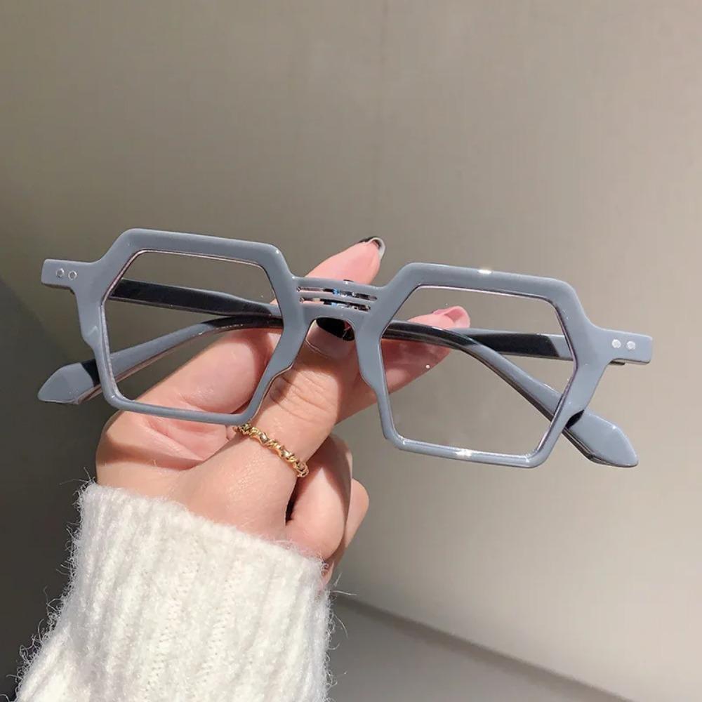 Fashion Vintage Anti Blue Light Optical Glasses Frames Women For Men Luxury Brand Designer Trend Myopia Eyeglasses Frame