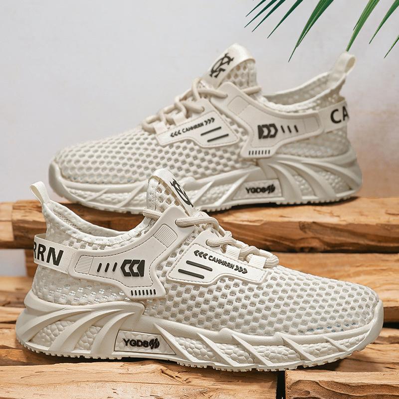 Summer Outdoor Sports Shoes Men's Shoes Large Mesh Breathable Mesh Shoes Wading Shoes Beach Creek Shoes Men's Casual Shoes