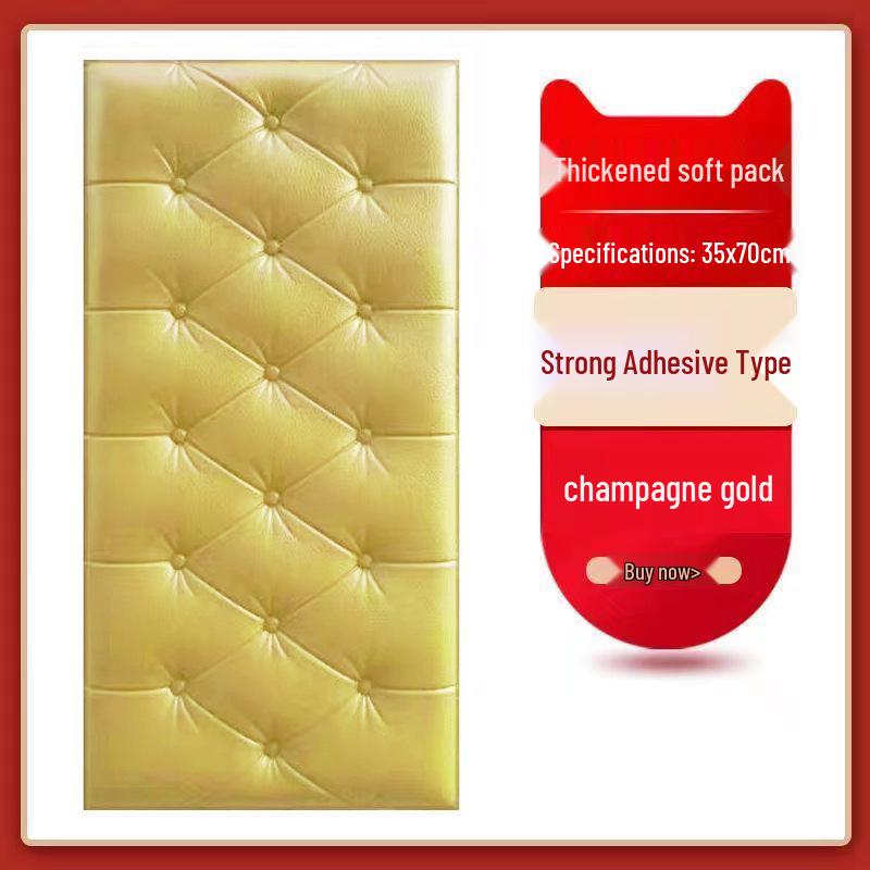 Самоклеящаяся мягкая подушка-спинка для детской прикроватной тумбочки