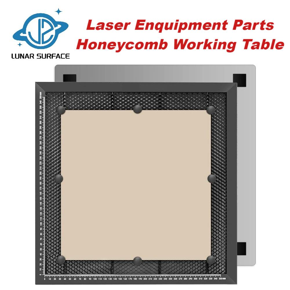 LS-Laser Запчасти для оборудования Сотовая рабочая поверхность 300x300/400x400/430x400 мм Для станка лазерной резки CO2/Лазерного гравера TT-50 TTS-55
