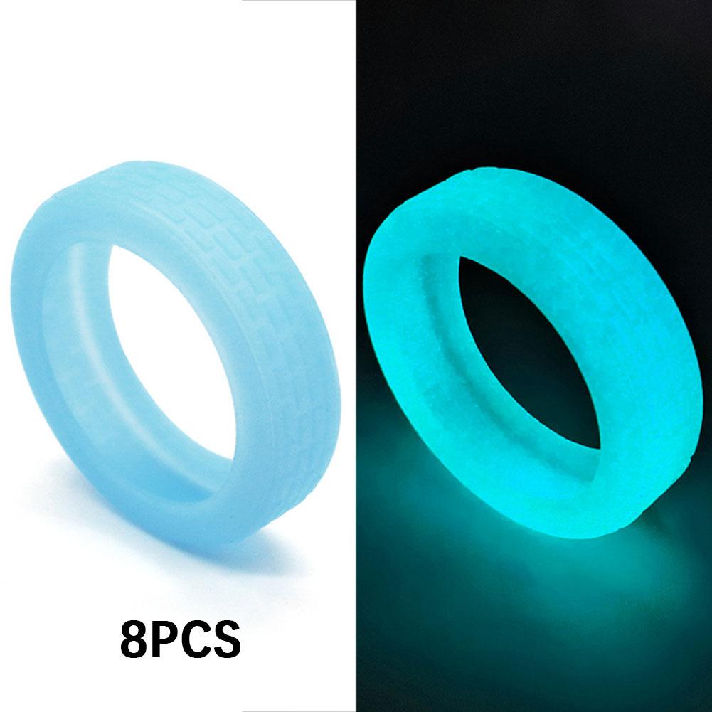 8 шт. Дорожные чемоданы Колесные чехлы Противоскользящие Износостойкие Силиконовые Бесшумные Защитные чехлы для ручной клади Колесная втулка