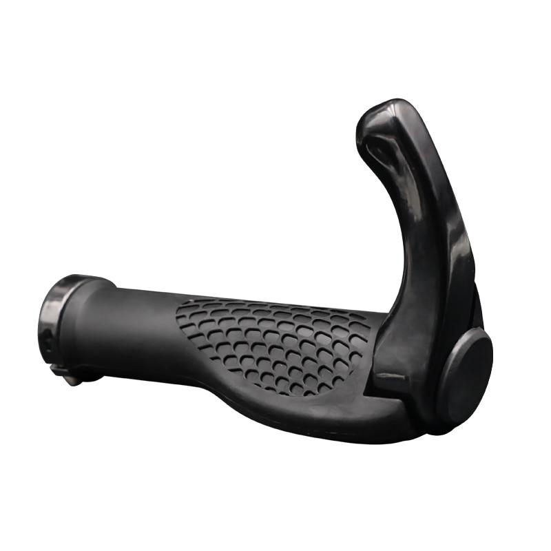 Велосипедные ручки Эргономичные интегрированные ручки для горного велосипеда Двусторонние фиксируемые ручки для руля Нескользящие резиновые велосипедные фиксирующиеся концы Части