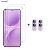 6-в-1 Полное клеевое стекло для Vivo V70 FE Защитное стекло для экрана Vivo V70 FE Закаленное стекло Защитная пленка для объектива камеры телефона Vivo V70 FE