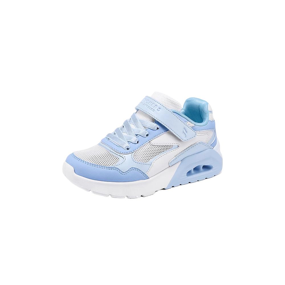 Skechers Детские Повседневные Кроссовки из Синтетической Кожи Удобные Простые Универсальные Нескользящие Износостойкие Дышащие Низкие Детская кепка 319380L-LTBL