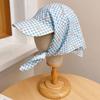 Bow Scarf Peaked Cap Rural Style Strappy Bandana Cap Fashion Headscarf Baseball Hat  Outdoor