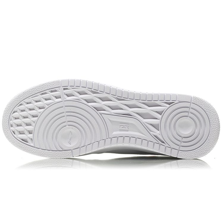 Li-Ning Trendy Casual Non-Slip Wear-Resistant Low-Top Skate Shoes Men Sneakers White Orange AGCN357-1