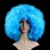 Clown Cosplay Football Fans Children/Adults Dressing Colorful Wigs Curly Hair Black Afro Curly Wig