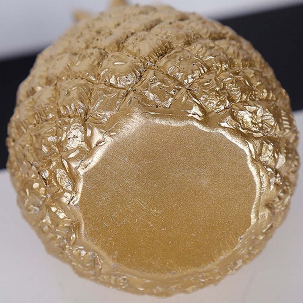 Handmade Home Office Miniatures Pineapple Resin Ornaments Desk Ornaments Home Desk Decor Decoration