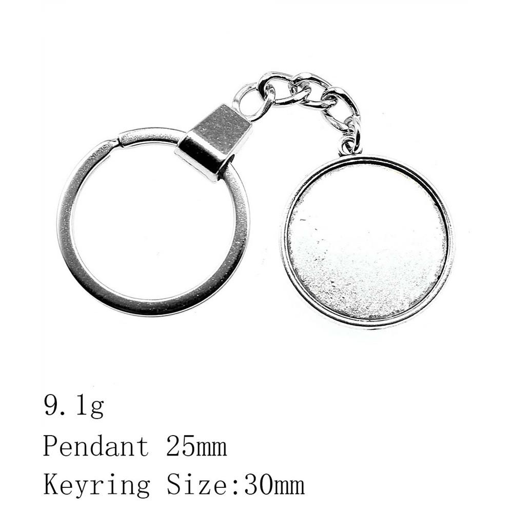 Брелок ко Дню святого Валентина, круглый стеклянный кабошон, подставка для ключей, брелки для ключей, принадлежности для творчества, цепочка для женщин